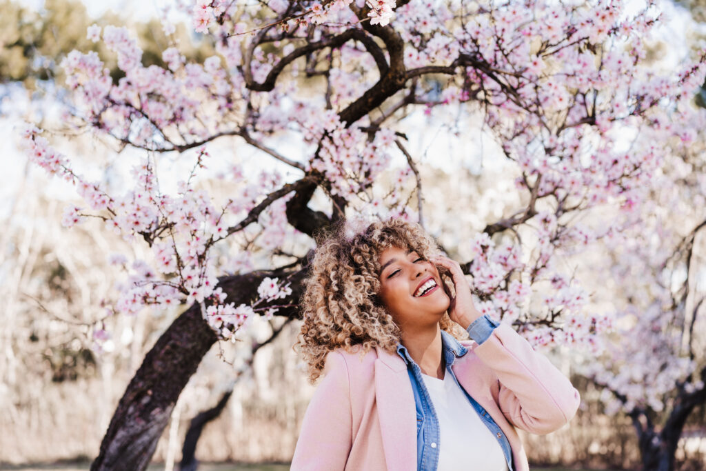 cherry blossoms in newark